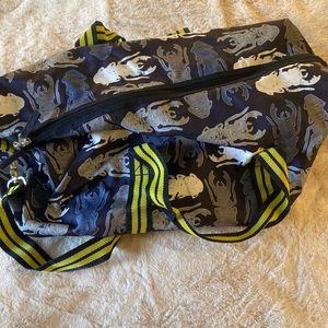 Pottery Barn Kids Mackenzie Duffel Blue Bug